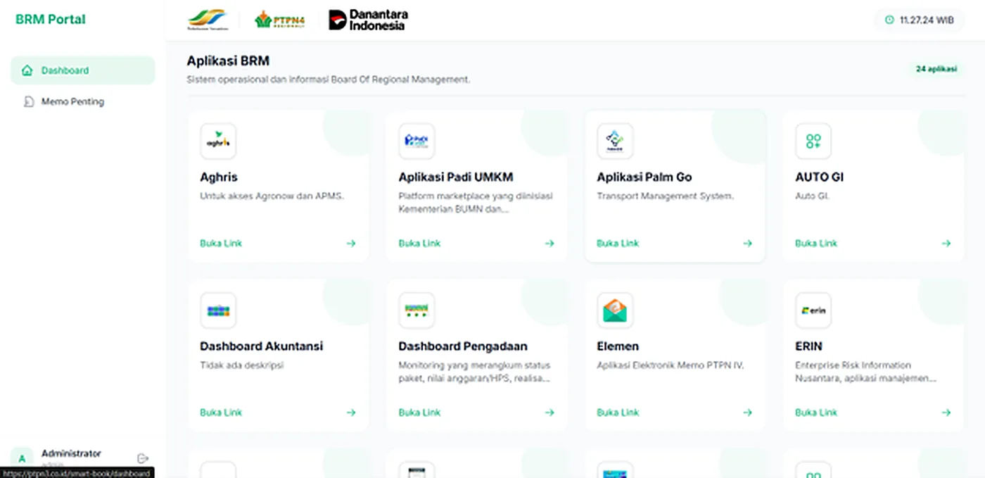 Smart Book / BRM QuickAccess: Dashboard Smart Book